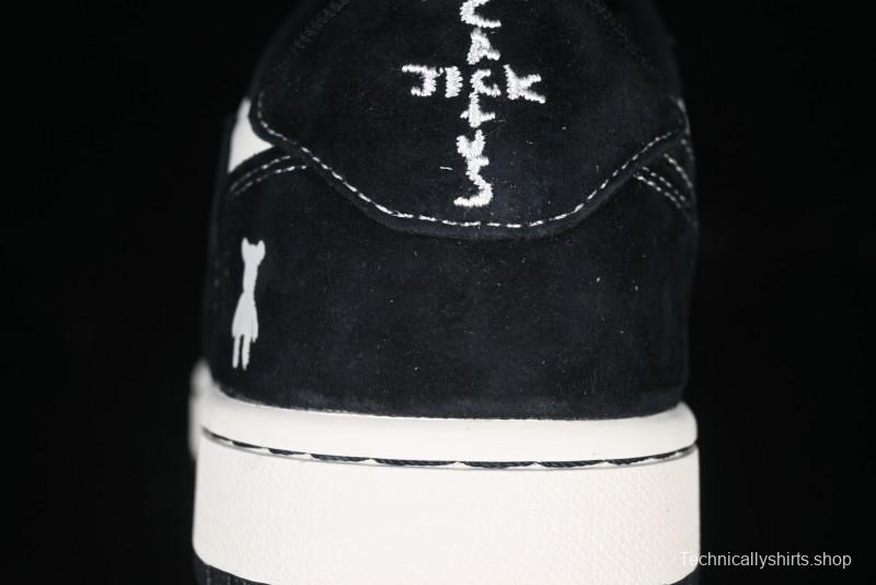 Nike Travis Scott x Fragment Design x Air Jordan 1 Low OG SP AJ1 Collaboration Sneakers - SJ2086-138