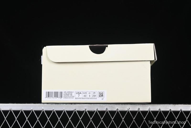 Nike Travis Scott x Fragment Design x Air Jordan 1 Low OG SP AJ1 Collaboration Sneakers - SJ2086-138