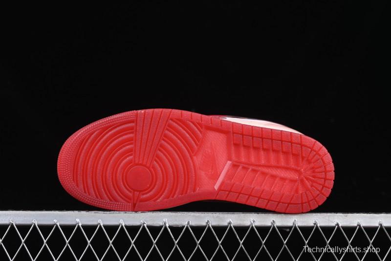 Nike Air Jordan 1 Low AJ1 Valentine's Day Jelly Pink Low-Top Lifestyle Basketball Shoes - HF3174-600