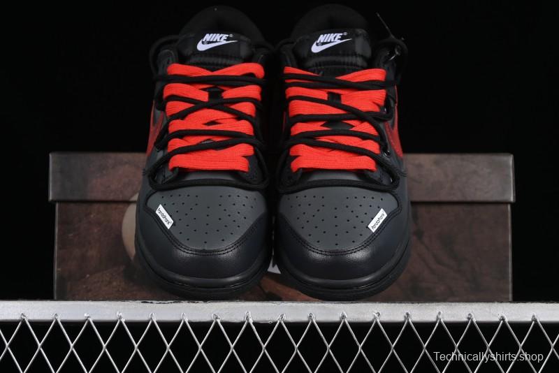 Nike Dunk Low Panda Prank Universe Exploration - Boundless Abyss Cool Black SB Strap Low Top Casual Skate Shoes - DV0831-002