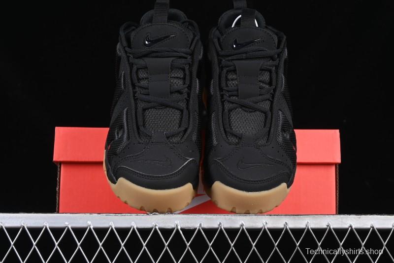 Nike Air More Uptempo Retro Basketball Shoes with Breathable Mesh Upper - FZ3055-003