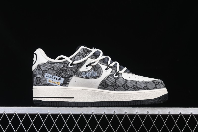 Nike Air Force 1 '07 Low Hip Hop Gucci Style Casual Sneakers - BD0077-555