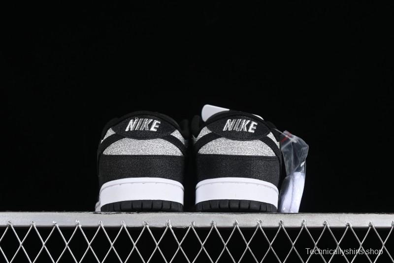Nike SB Dunk Low Black Starry Sky Anniversary Custom Low-Top Casual Skate Shoes - LW1818-101