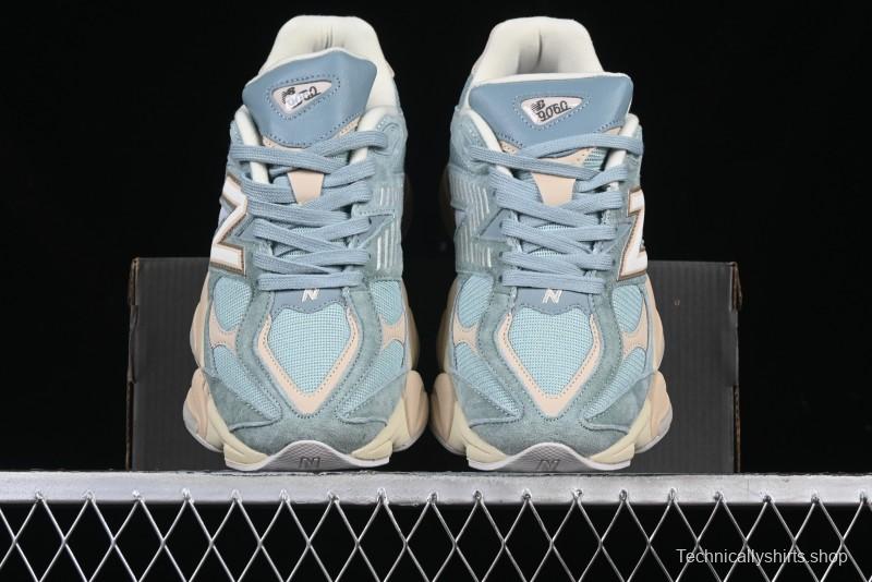 New Balance 9060 Retro Casual Running Sneakers with ABZORB Cushioning Technology - U9060FNB