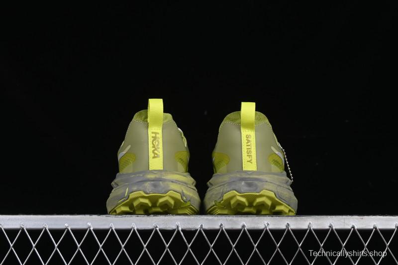 HOKA ONE ONE Satisfy Running Mafate Trail Low Top Cushioned Outdoor Hiking Shoes - 1157050 SLFR