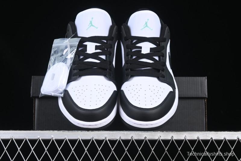 Nike Air Jordan 1 Low AJ1 Black White Panda Low Top Lifestyle Basketball Shoes - 553558-131