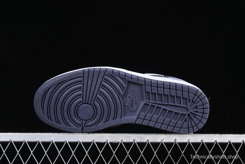 Nike Air Jordan 1 Low AJ1 Haze Purple Casual Lifestyle Sneakers - 553558-145