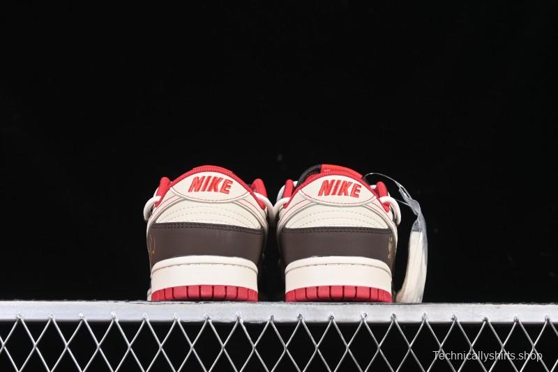 Nike SB Dunk Low Year of the Snake Anniversary Custom Low-Top Casual Skate Shoes - YX5066-268