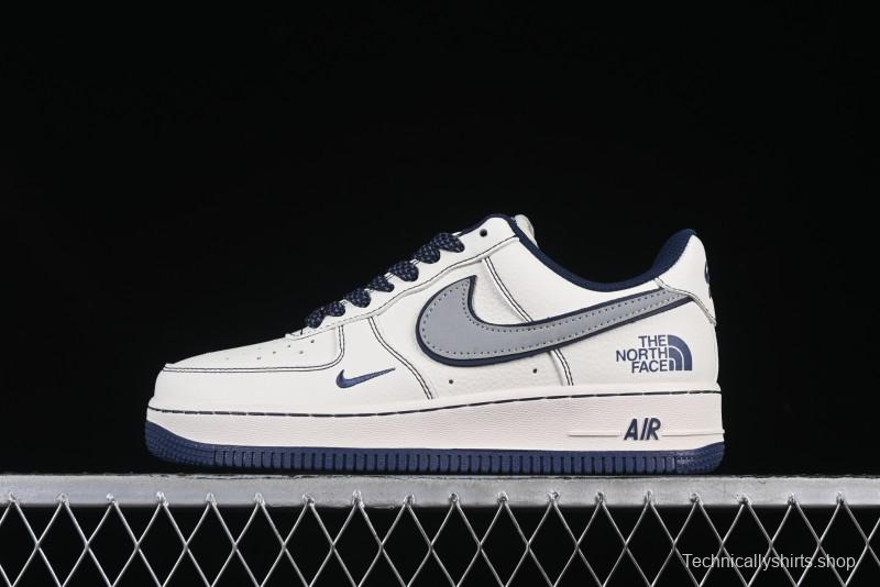 Nike Air Force 1 '07 Low The North Face x COMME des GARÇONS Navy Blue Line Casual Sneakers - HH7518-051