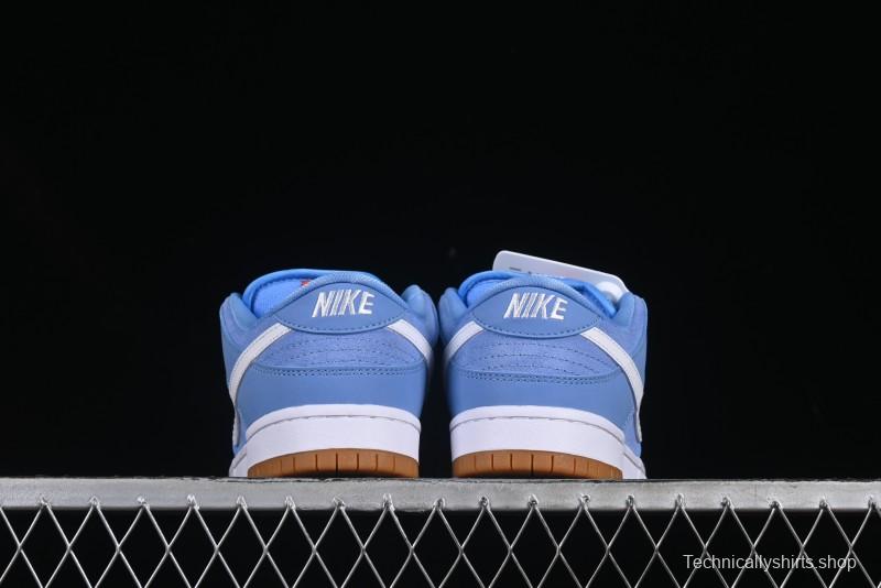 Nike SB Dunk Low Pro ISO University Blue Low-Top Skate Shoes - FJ1674-401