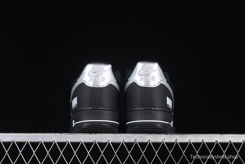 Nike Air Force 1'07 Low Silver Wing Panda Casual Sneakers with Strap - ZH0316-064