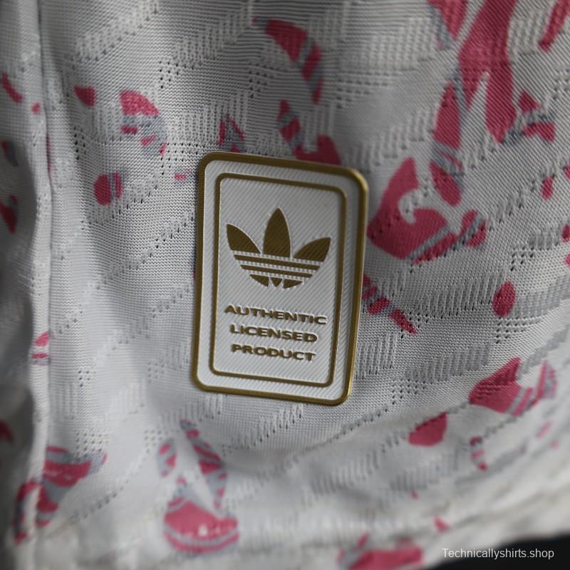 Player Version 25/26 Real Madrid Pink with Dragon Pattern Jersey