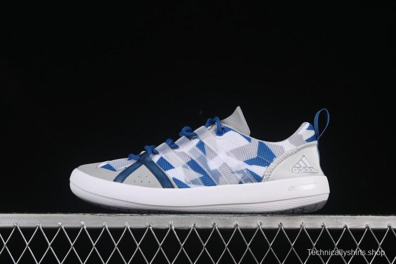 Adidas Climacool Boat Lace Graphic Breathable Cushion Casual Shoes - BA8395