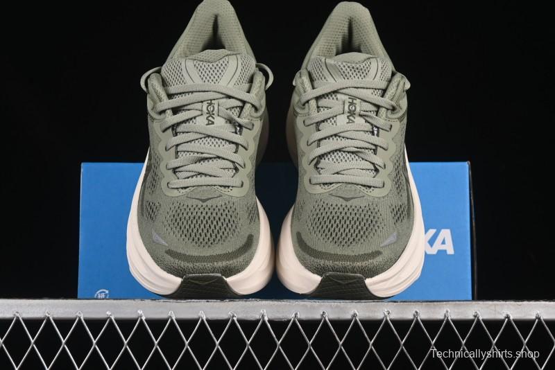 HOKA ONE ONE Bondi 9 Cushioned Running Shoes with Soft EVA Midsole - 1162011 SSSC