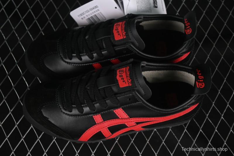 Onitsuka Tiger Mexico 66 Low-Top Leather Sneakers for Casual Running - 1183C102-004