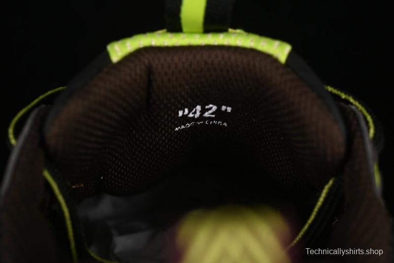 Off-White Be Right Low-Top Lifestyle Sneakers in Black Green - X.E5