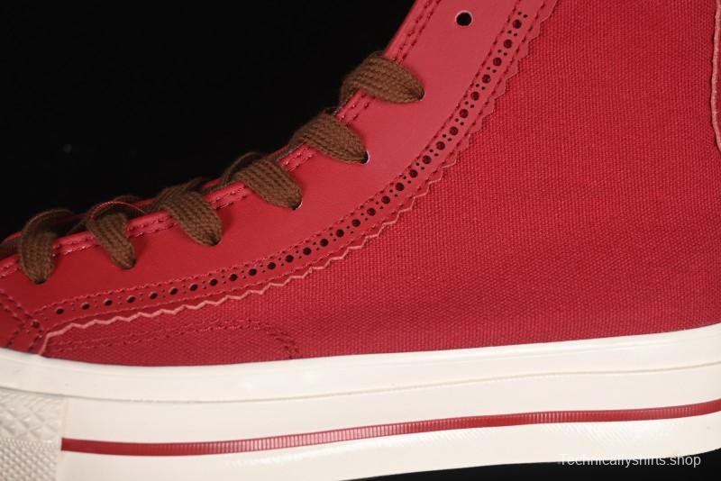 Converse Chuck Taylor All Star 1970s High Top Sneakers in China Red - A12460C