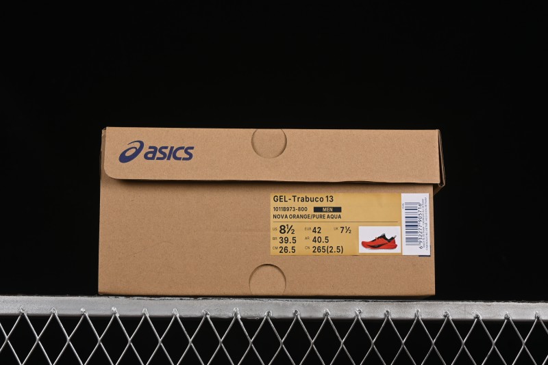 Asics Gel-Trabuco 13 Retro Breathable Casual Shoes with Cushioning for Men - 1011B973-800