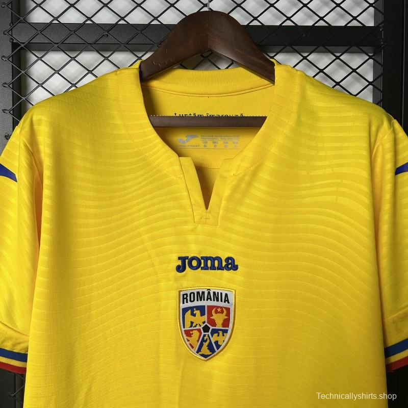 2025 Romania Home Jersey
