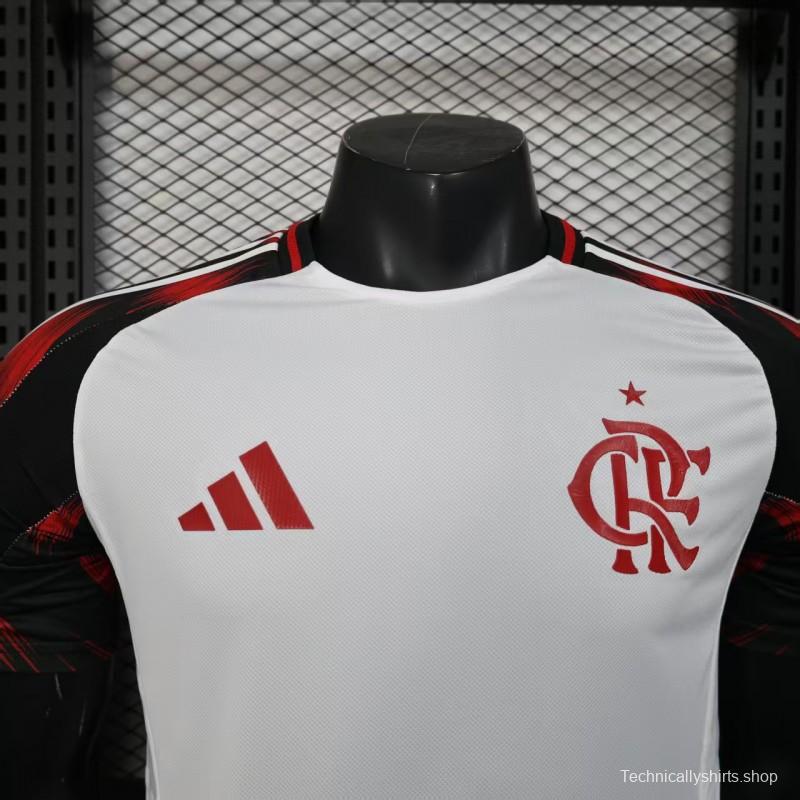 Player Version 25/26 Flamengo Away WHITE Jersey