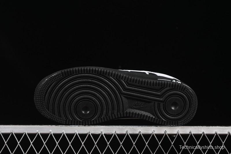 Nike Air Force 1'07 Low Custom Official Hot Style 2D Theme Gray Zone Casual Sneakers - ZH0316-077