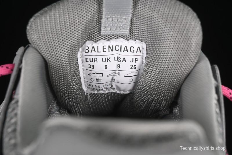 Balenciaga Track Sneaker Tess s.Gomma Res BI ALV/TIS EFF NUBUK/TIS E Waterproof Running Shoes - WTRHK1013