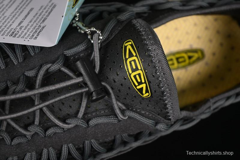 Keen Uneek Flat-M Woven Elastic Strap Outdoor Water Sports Sandals - 1014097