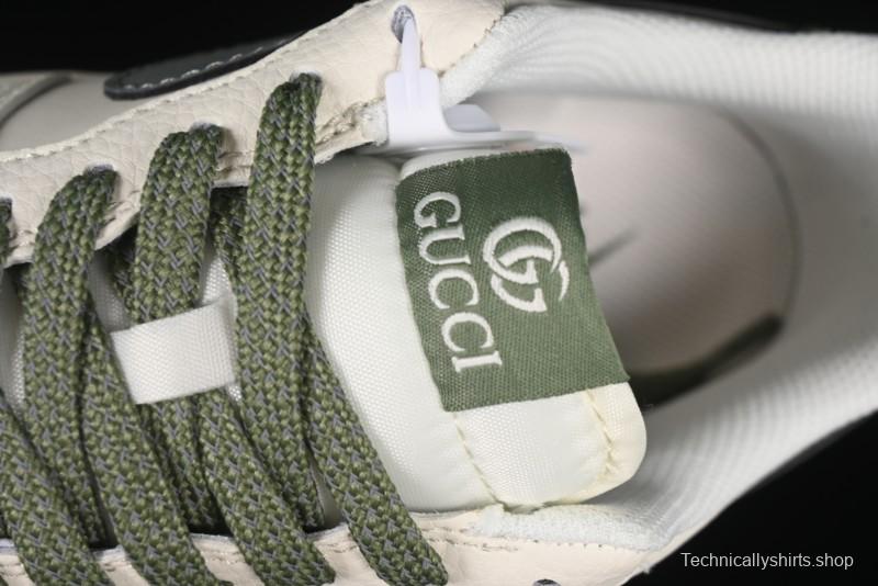 Nike Air Force 1'07 Low Gucci Collaboration Green Grey Pattern Casual Sneakers - XS1958-563