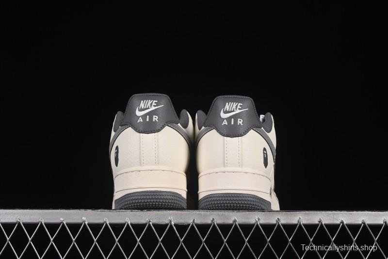 Nike Air Force 1 '07 Low Bape Collaboration Star Swoosh Casual Sneakers - XS1958-570