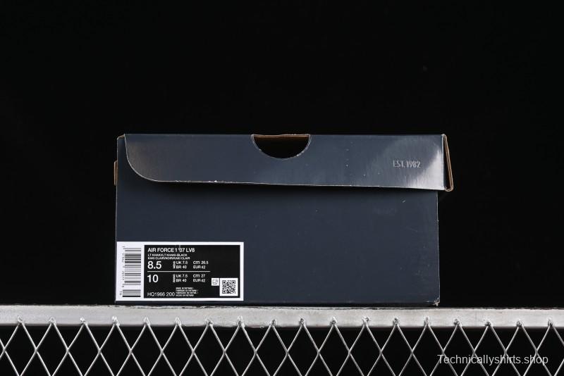 Nike Air Force 1'07 Low Casual Sneakers with Full-Length Air Cushion - HQ1966-200