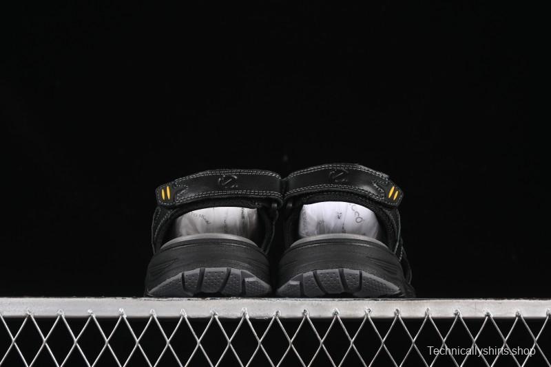 ECCO Off Trail Series Sport Leisure Sandals with Adjustable Hook-and-Loop Strap - 63251701001