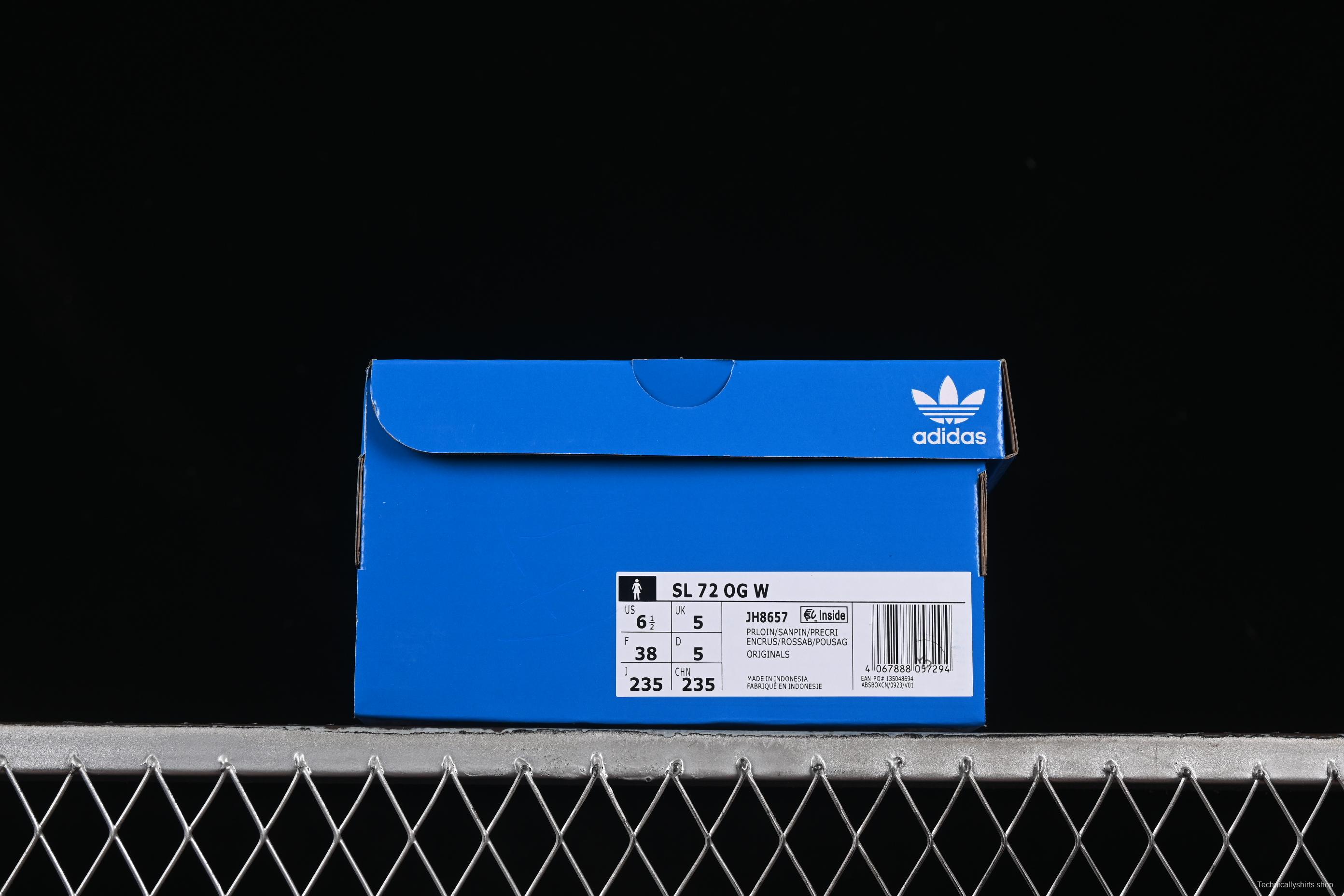 Adidas Originals SL 72 Retro Running Shoes - JH8657