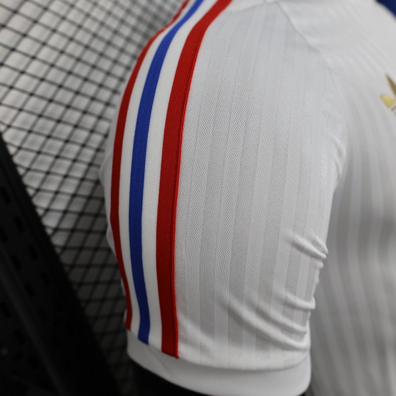 Player Version 25/26 Olympique Lyon 75 Year Anniversary White Jersey