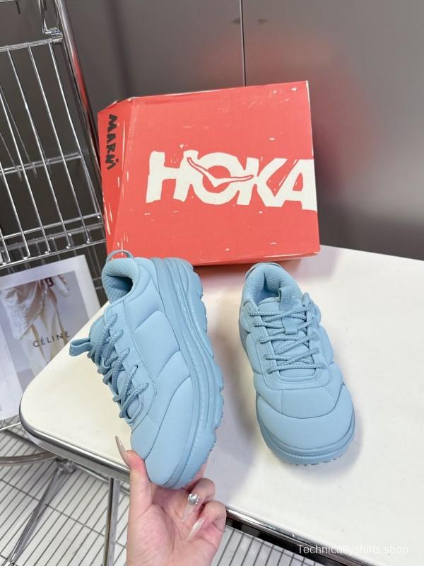 2025 Women Marni Blue Fabric Sneakers