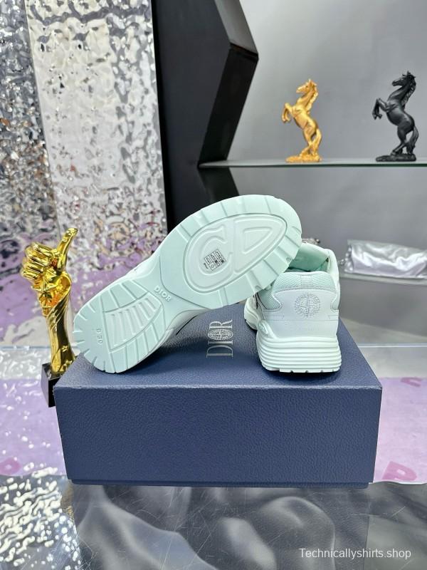 2024 Unisex Dior Stone Island Mint White Mesh B30 Sneakers MJ00330