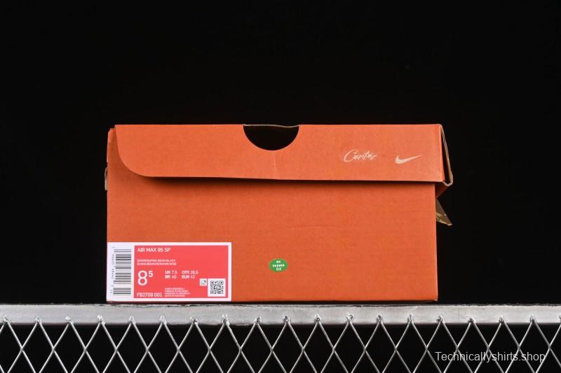 Nike Air Max 95 Retro Cushioned Running Shoes with Air-Sole Unit - FB2709-001