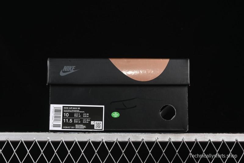 Nike Air Max 95 Retro Cushioned Running Shoes - HQ6457-001