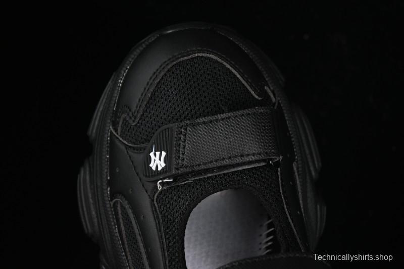 Adidas NY MLB Winner Chunky Mask New York Yankees Height Increase Platform Sandals - 3ASDW015350BKS