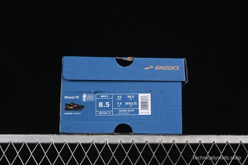 Brooks Ghost 15 Low-Cut Breathable Cushioned Support Casual Running Shoes - 1203801B013