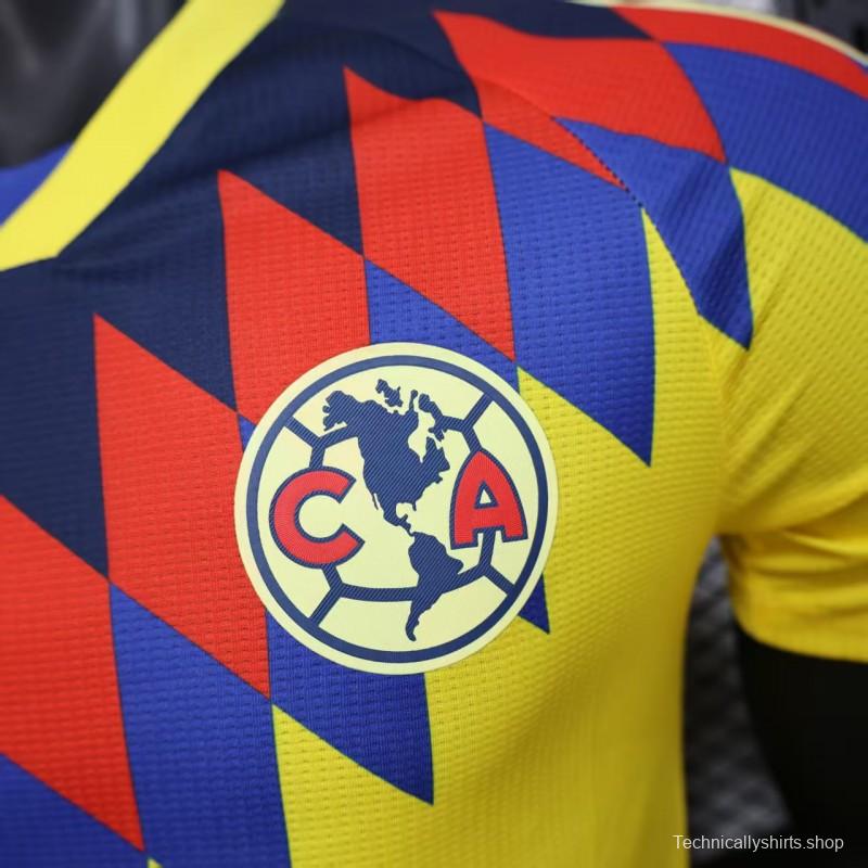 Player Version 25/26 Club America Home Jersey
