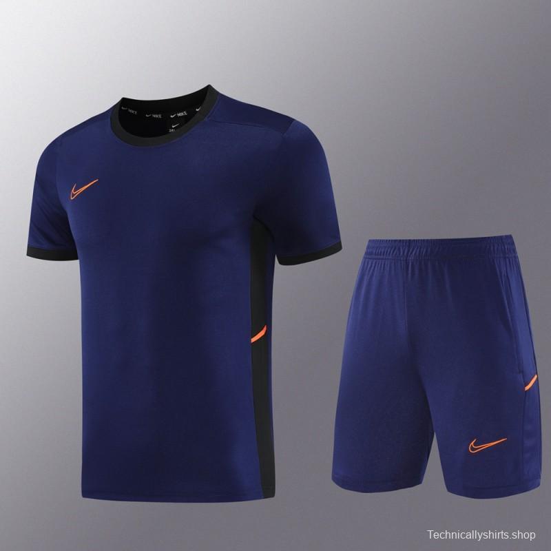2025 NIKE Navy Short Sleeve Jersey + Shorts