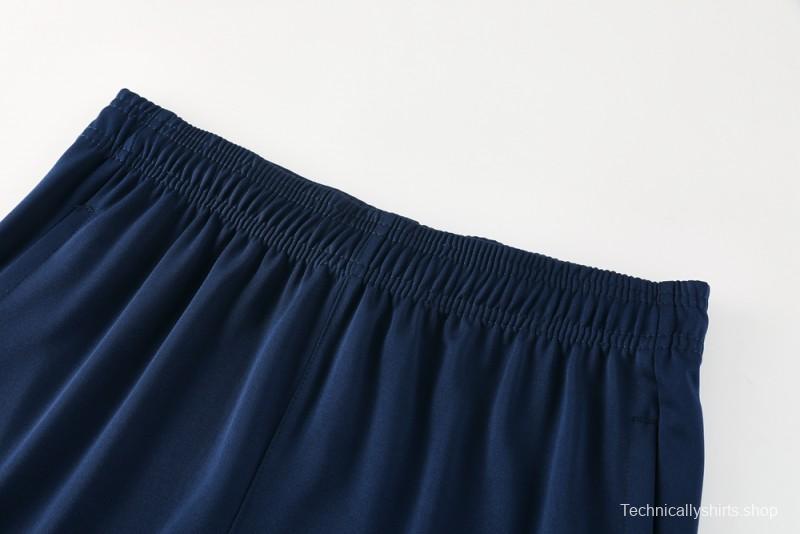 2025 Nike Navy Full Hoodie Zipper Jacket +Long Pants