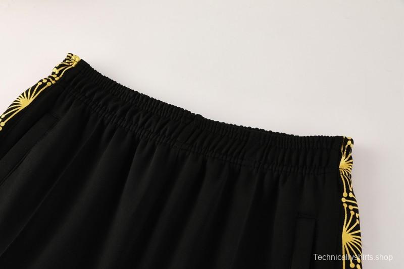 2025 Adidas Black Full Hoodie Zipper Jacket +Long Pants