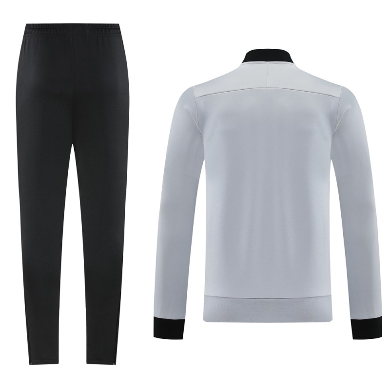 2025 NIKE Grey Full Zipper Jacket + Long Pants