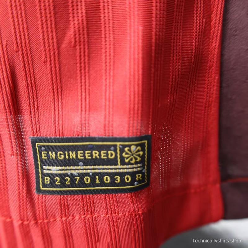 Player Version 2025 China Home Jersey