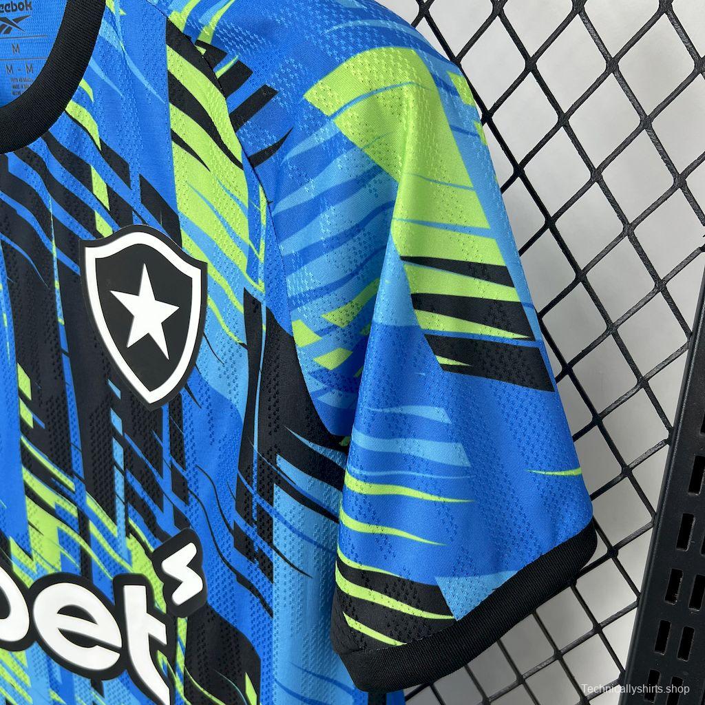 2025/26 Botafogo Blue Goalkeeper Jersey