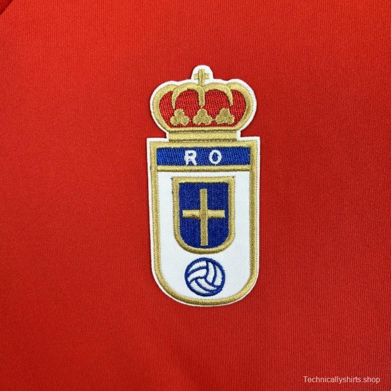 Retro 1990/91 Real Oviedo Away Jersey