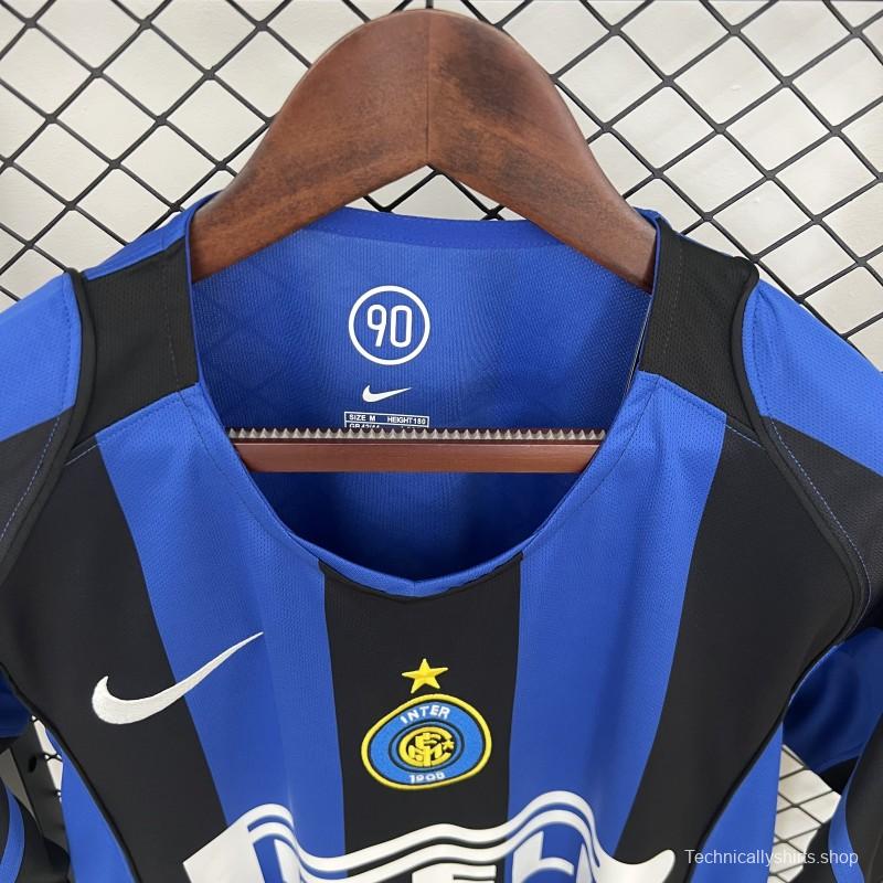 04/05 Retro Inter Milan Home Jersey