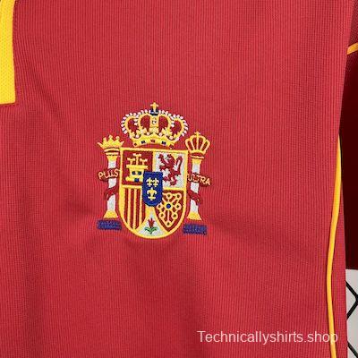 Retro 1998 Spain Home Jersey