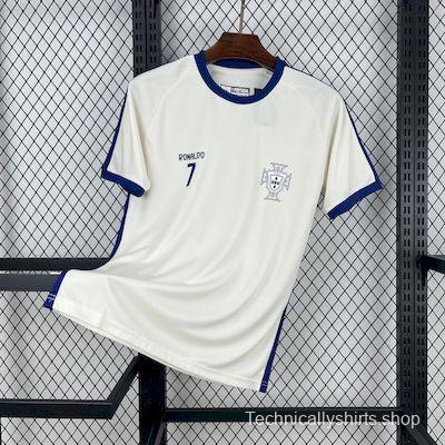 2025/26 Portugal C Ronaldo European Cup Cheering T-shirt Jersey